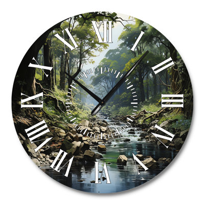 Horloge murale Gentle River