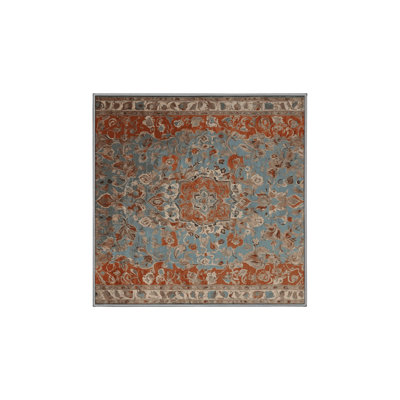 Machine Washable Gray Area Rug