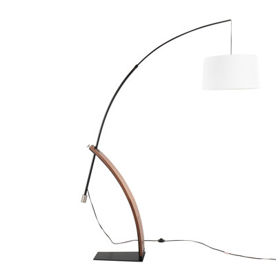 Demariana 74'' Arched Floor Lamp