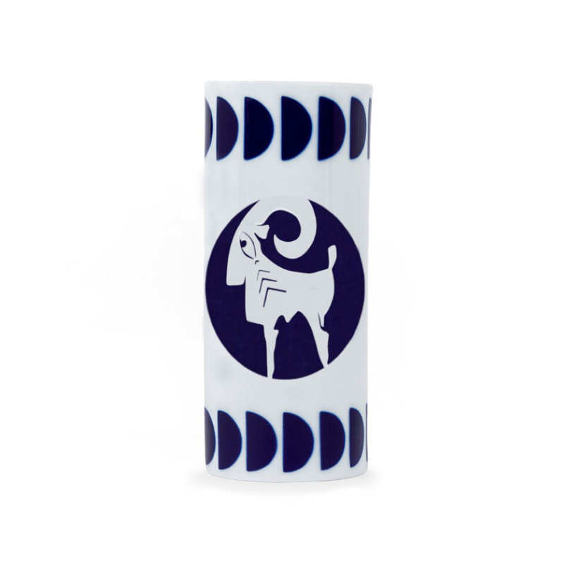 Zodiac Porcelain Pen Holder