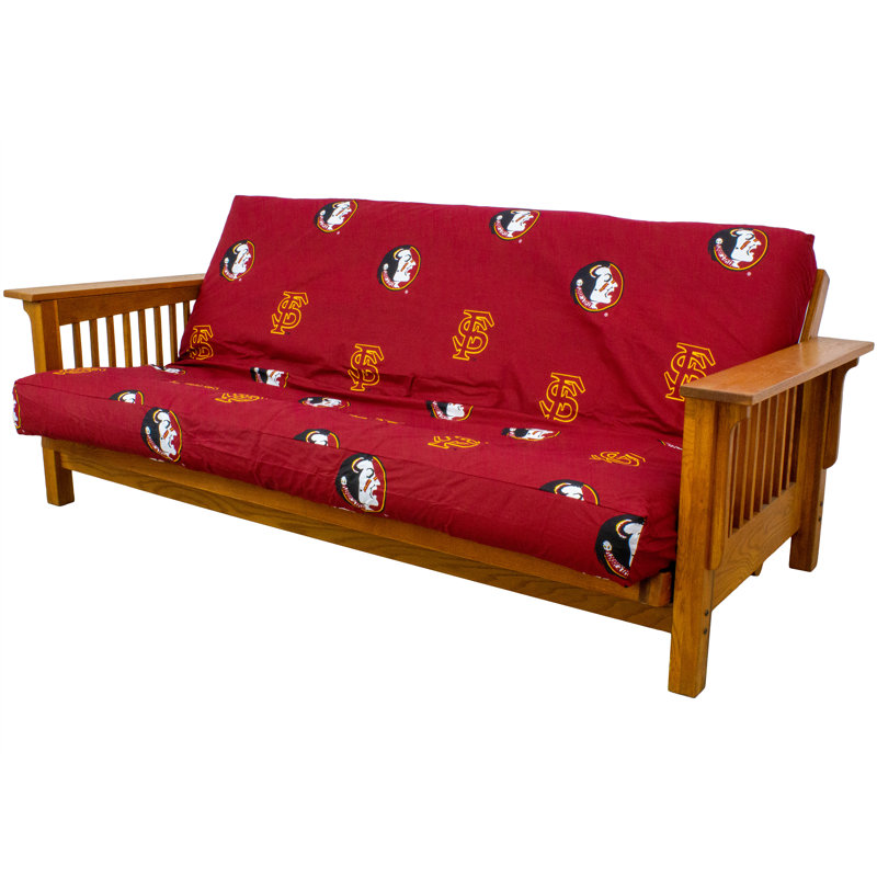 Box Cushion Futon Slipcover, Florida State