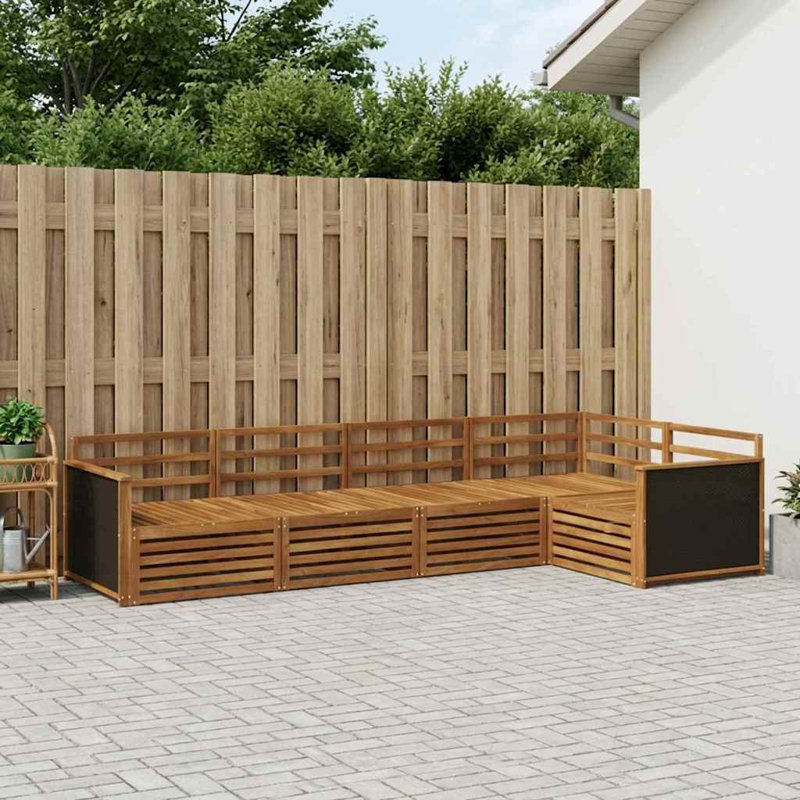 Patio Corner Sofa Set, 5