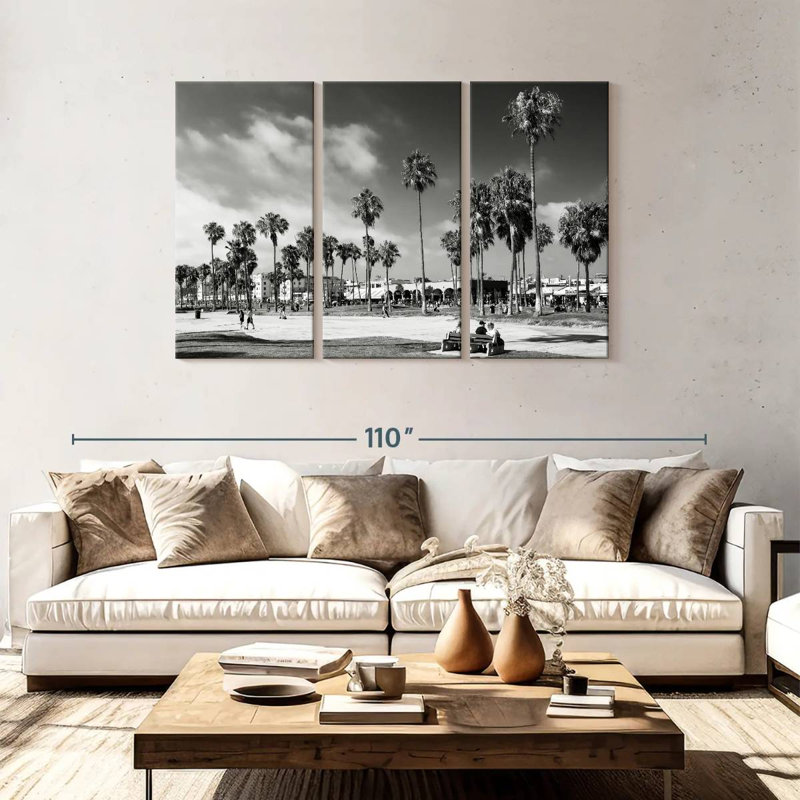 Californie - été à Venice Beach, H 48 po x l 74 po
