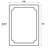 Wolcott Modern Minimalist Pinstripe High-Low White/Silver Rug-989677619