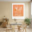 Toile «Orange Drink Toast», design par lettré et doublé-764332689