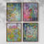 «Clean Contour III», ensemble de 4 reproductions encadrées-438116947-438116941