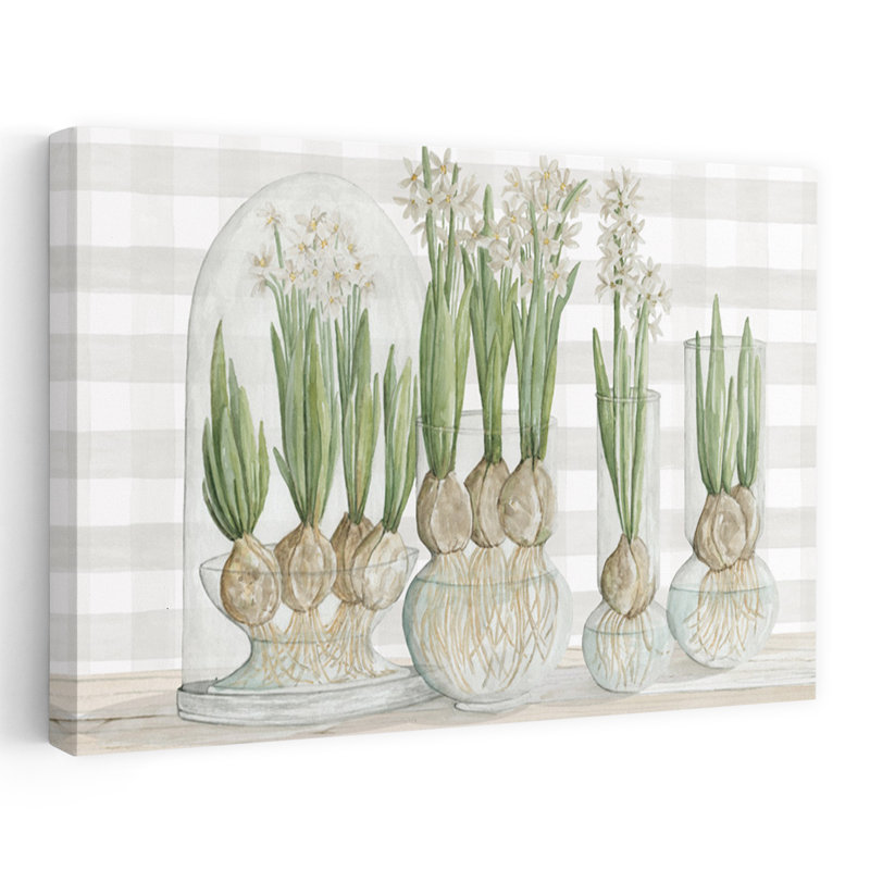 Papier blanc avec ampoules, art floral contemporain, H 32 po x l 48 po