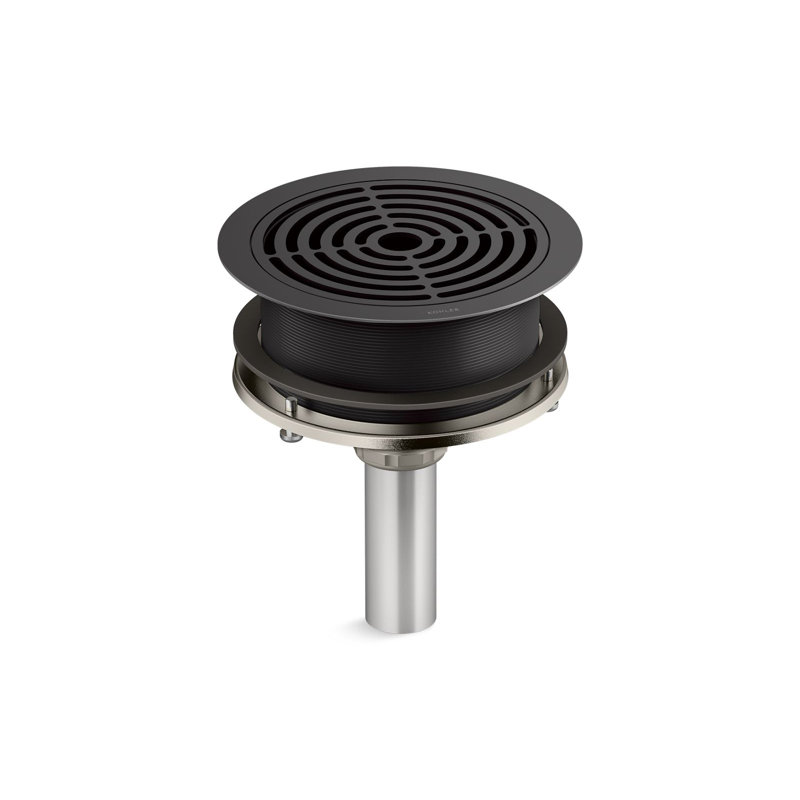 Drain 4-en-1 Aquifer, Noir mat