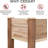 Adamo Wood Elevated Planter-1860026090
