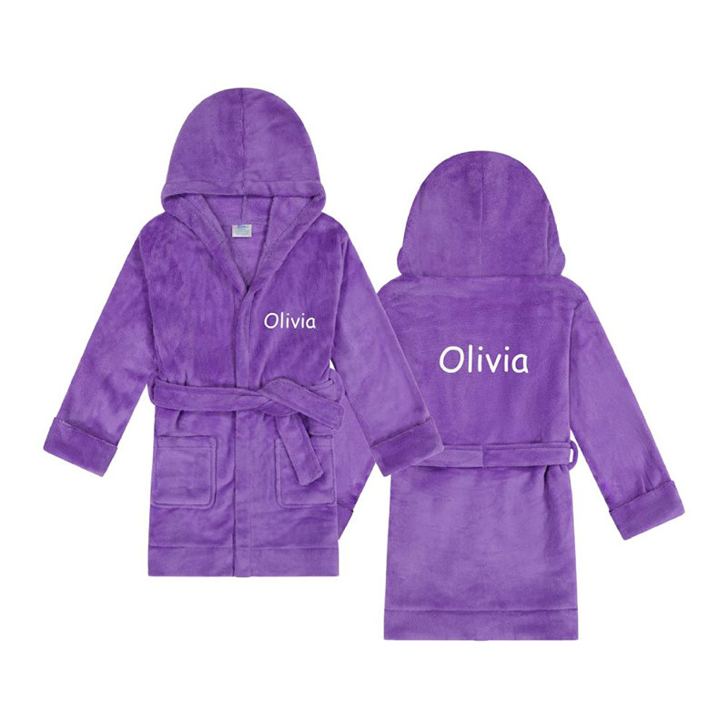 Peignoir Boyd, Mauve, Oui