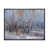 Toile avec cadre flottant noir