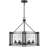 6 - Light Dimmable Lantern Drum Chandelier