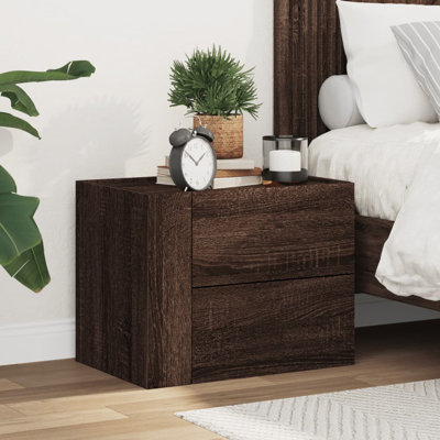 Rainald 45cm W Manufactured Wood Bedside Table