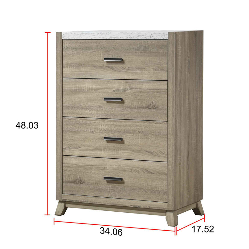 Commode de rangement rustique