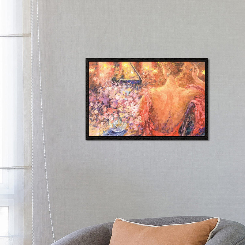 Its About The Piano Player 1 Piece Wall Art on Canvas, 66.04 cm H x 45.72 cm W, Black Framed