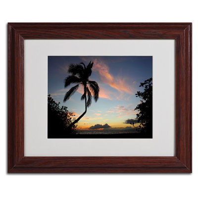 "Tropical Sunset" by Pierre Leclerc Framed Photographic Print
