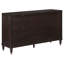Commode brune à 6 tiroirs