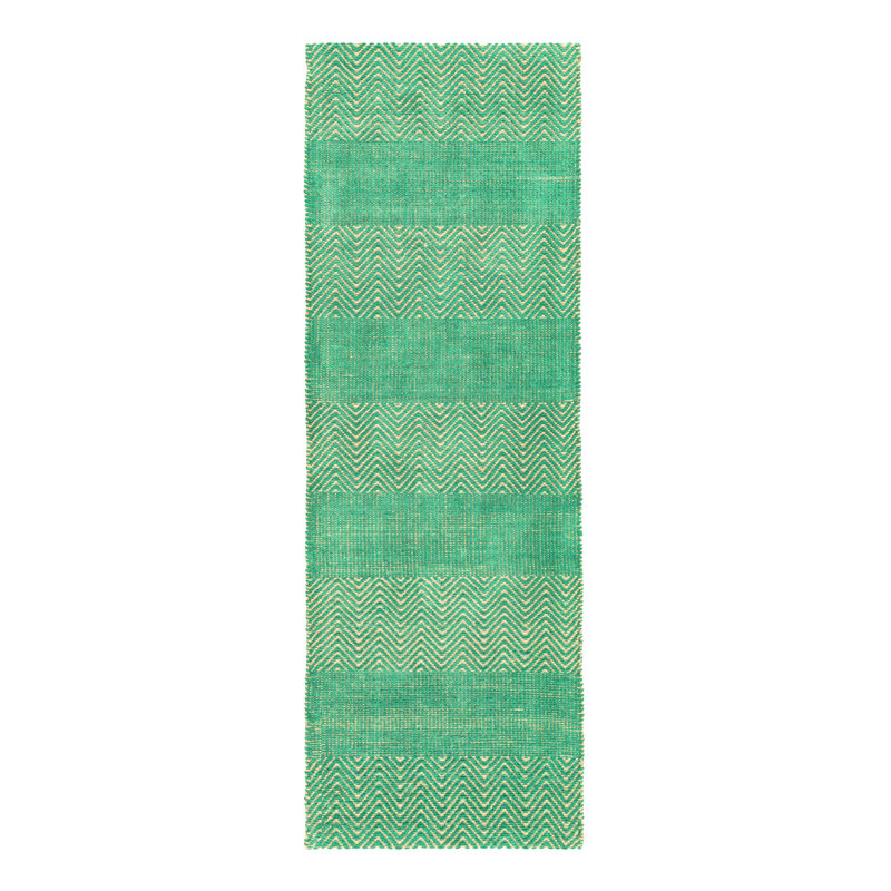 Aaisha Striped Hand Woven Area Rug, Runner 66 x 200cm