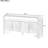 Accent Sideboard, Elegant Sideboard With Shelf