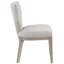 Chaise d'appoint rembourrée, ensemble de 2