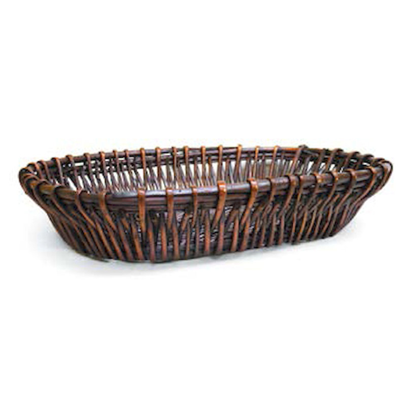 Panier à mèche ovale, H 4 po x l 22 po x P 15 po