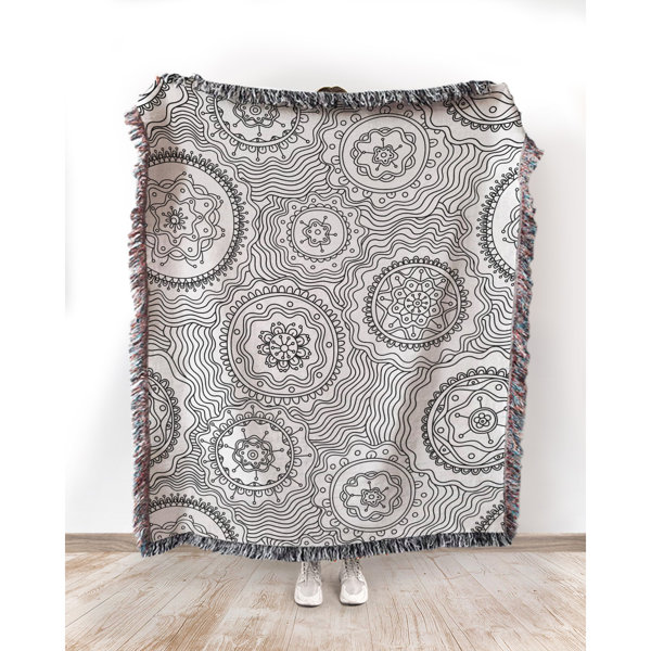 Bless international Woven Throw Blanket | Wayfair