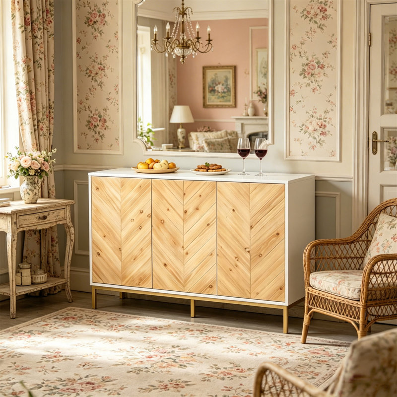 Armoire de rangement compacte, armoire de buffet, buffet, armoire de rangement de couloir