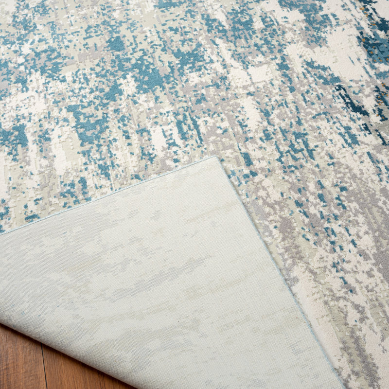 Abstract Indoor Rug, Rectangle 8'6" x 11'6"