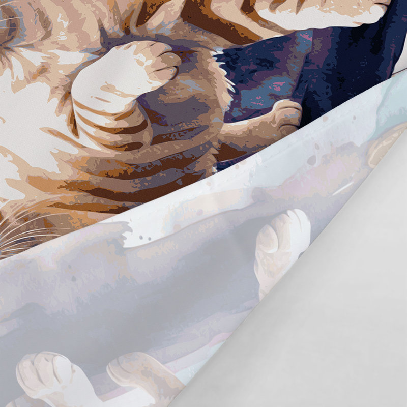 Tapisserie «Cats Mekong Bobtail», 51 po x 60 po