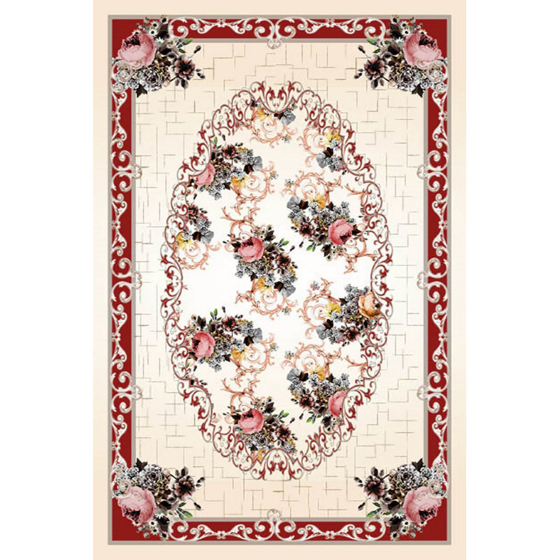 Tapis de couloir luxueux, 100% velours, 31,5 po x 59,1 po | Semelle en coton antidérapant, hauteur des poils: 0,4 po | Antibactérien et lavable à la machine, impression numérique 3D | Design élégant pour le salon et le vestibule