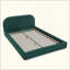 Structure de lit rembourrée de style minimaliste moderne avec tête de lit haute incurvée, tissu en fil de cercle de qualité supérieure et support de pieds robuste, matelas non inclus-2037680323-2037680319