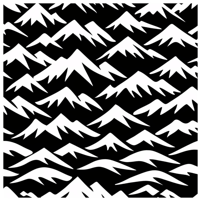 Édredon noir et blanc, Twin Extra Long