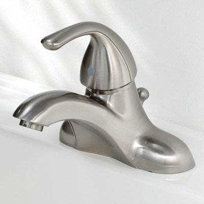 Robinet de salle de bain central à