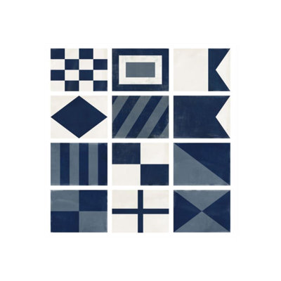 Nautical Flags Print by Barclay Butera