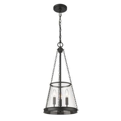 Luminaire suspendu 3 lumières Ato