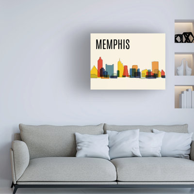 Cityscapes Memphis Mid Century Modern Cityscape