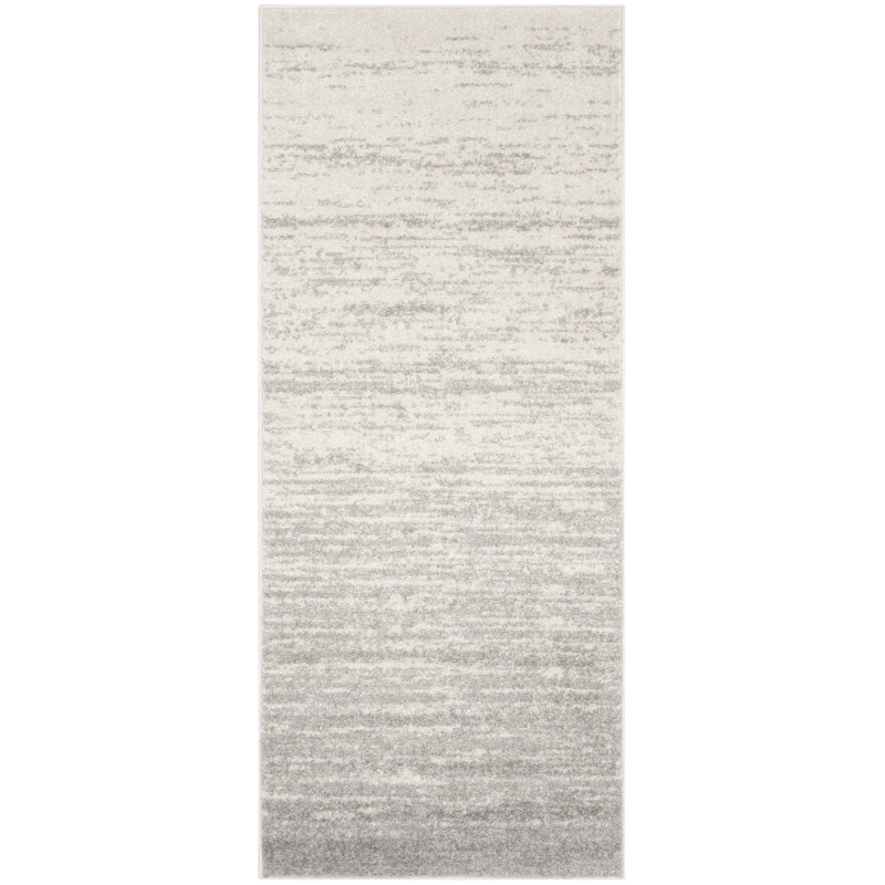 Gicu Performance Solid Color Rug, Runner 2'1" x 8'