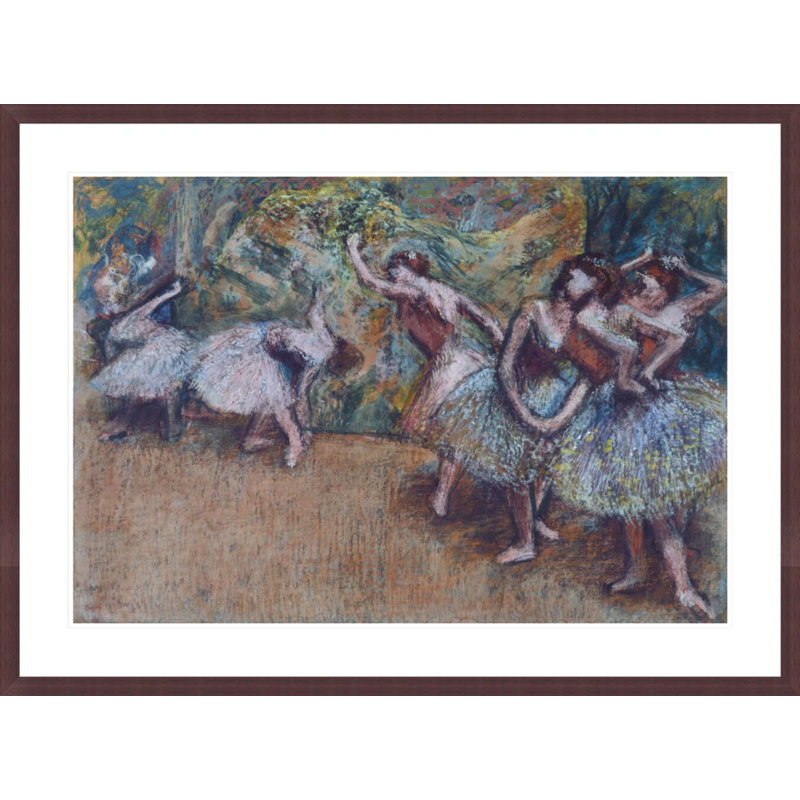 «Ballet Scene» par Edgar Degas, impression giclée sur cadre, H 30,71 po x l 41,5 po