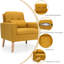 Fauteuil Araud en lin de 77,47 cm de large-922050393