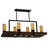 38"L Grand Terrace Oblong Pendant