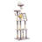72" Multi-Level Cat Tree with Cat Scratching Posts,  Tall Cat Tower for Indoor Cats