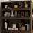 Bathroom Cabinet With 2 Drawers And 6 Shelves