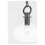 Lina 1 Light Large Pendant - Aged Brass-124167222-124167220