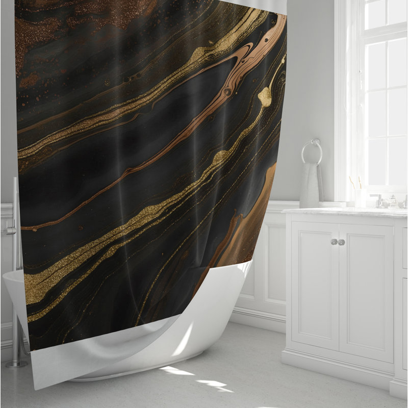 Rideau de douche, H 72 po x l 70 po