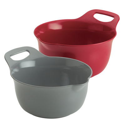 Rachael Ray Tools and Gadgets Nesting Mixing Bowl Set, 2-Piece