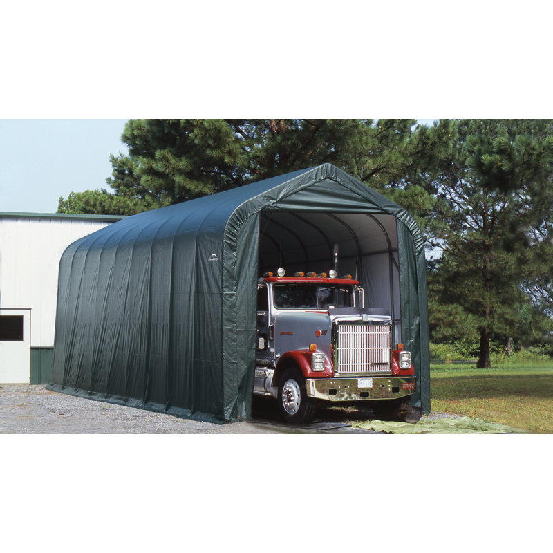 16,6 pi L 39,8 pi. D Garage, Vert