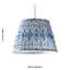 21 cm H Drum Fabric Lamp Shade-1357077980