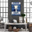 Toilette attention sur toile-1454407717