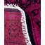 Tapis rond en laine unique 7 pi 1 po x 7 pi 1 po Huckstep