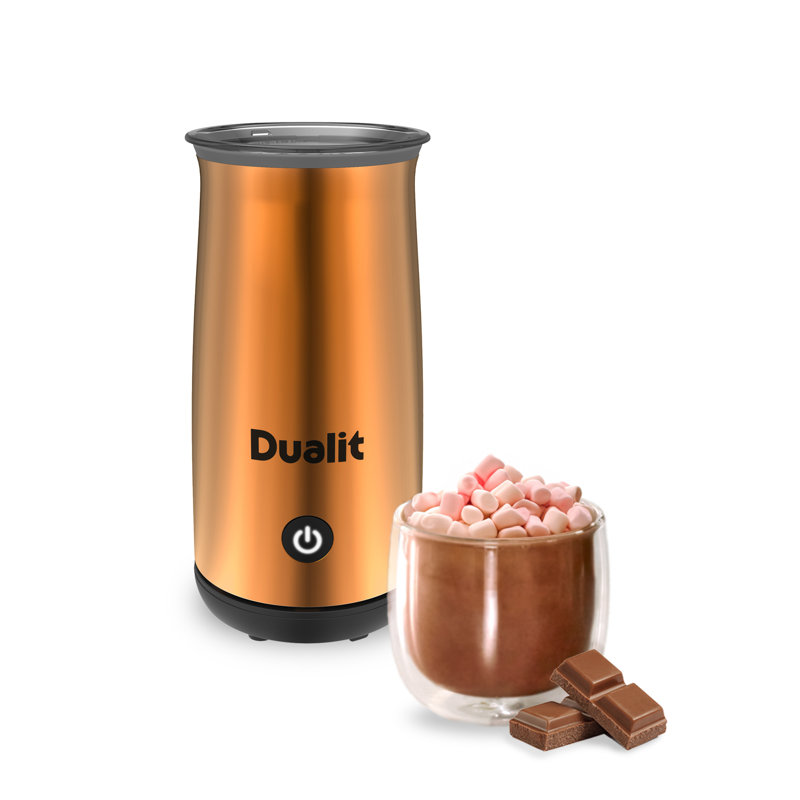 Dualit Handheld Milk Frother, Copper